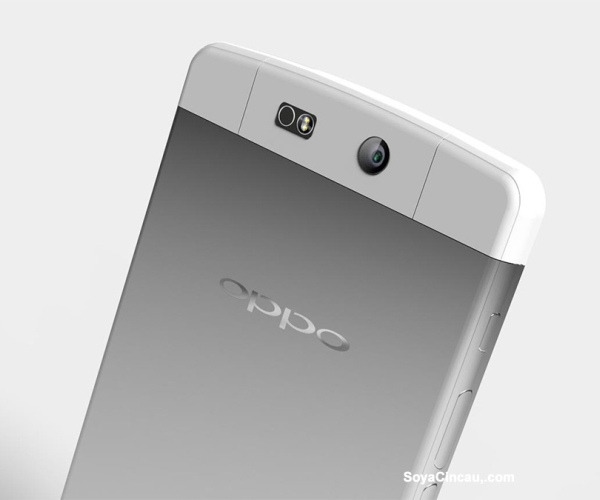 Oppo N3 lộ ảnh: Thiết kế sang trọng, camera xoay